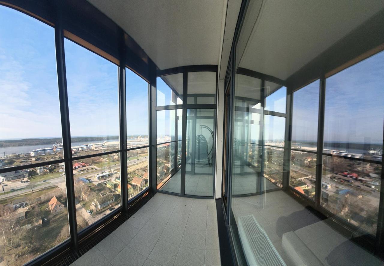 Sea View Apartment In Klaipeda Luaran gambar
