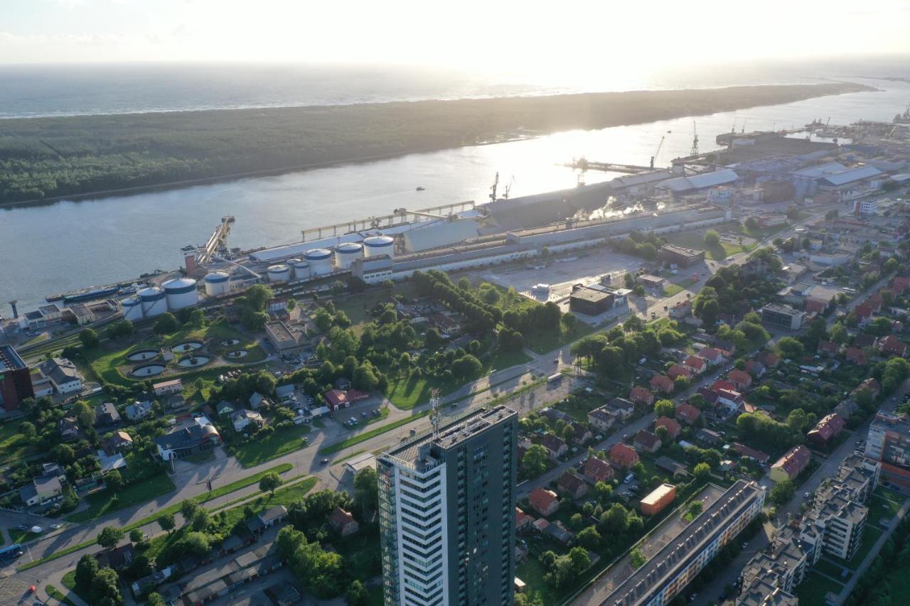 Sea View Apartment In Klaipeda Luaran gambar
